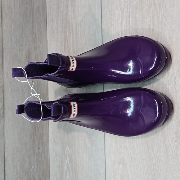 Hunter"Like New" Women Ankle Rainboots shoes sz 37/6 - Picture 4 of 12